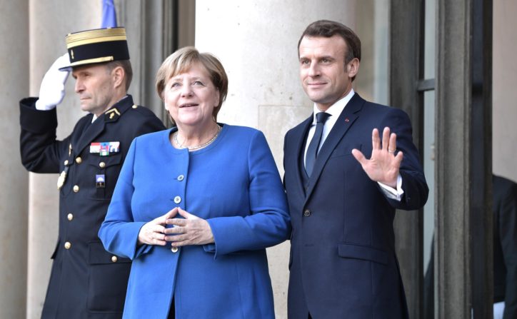 Macron and Merkel