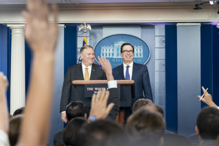 Mike Pompeo in Washington
